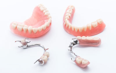 full and partial dentures